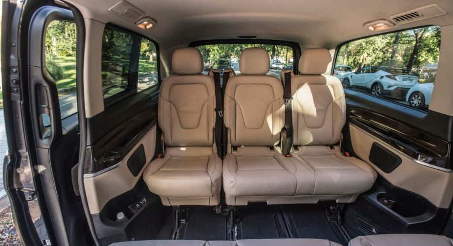 Minivan with chauffeur