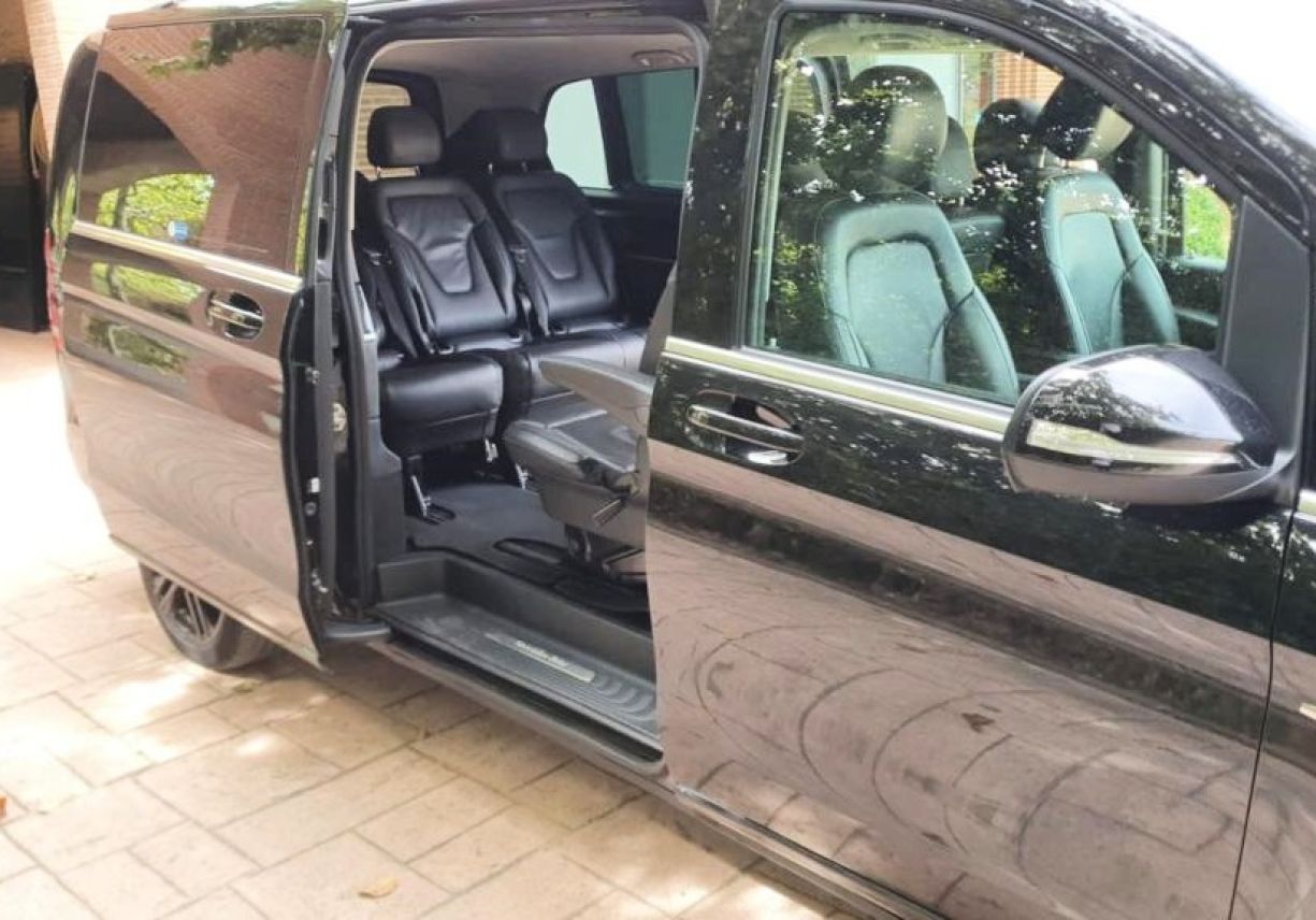 Minivan with chauffeur